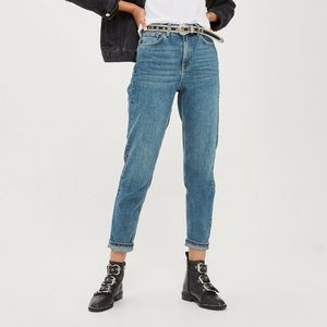 Topshop Moto Mom Denim Jean